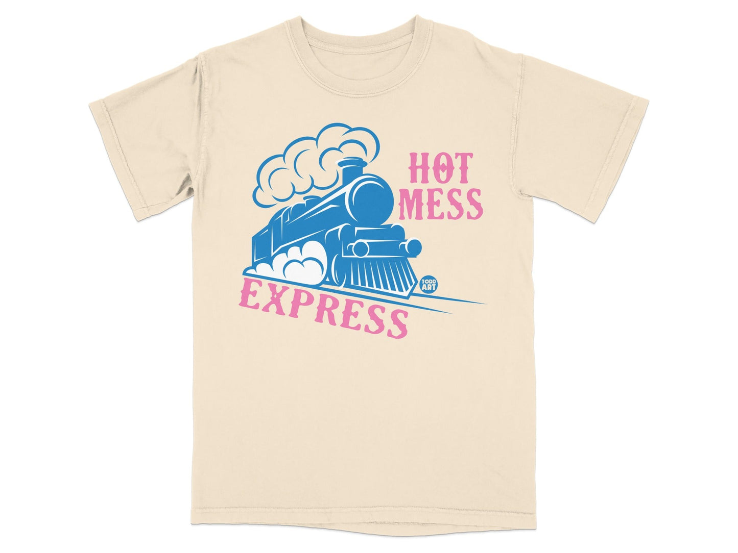 Hot Mess Express Graphic Teeshirt Fun Casual Top