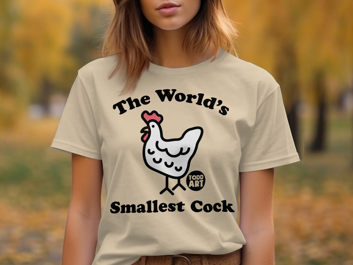 The World's Smallest Cock Funny T-shirt