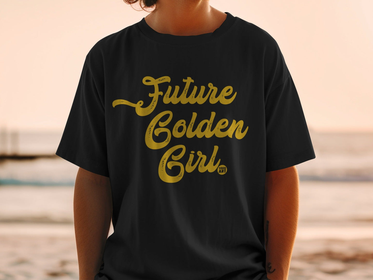 Future Golden Girl Todd Art Shirt for Women