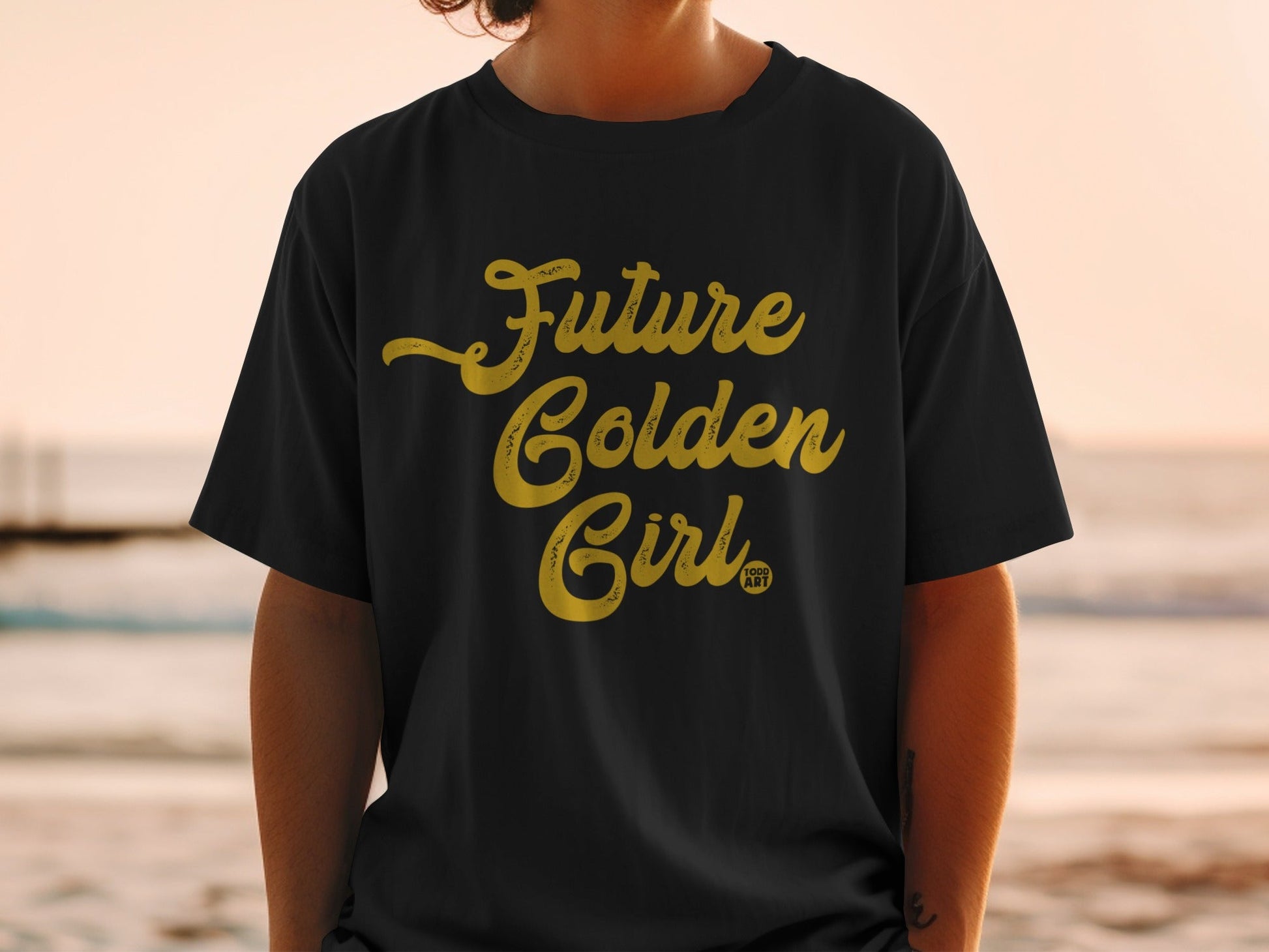 Future Golden Girl Todd Art Shirt for Women