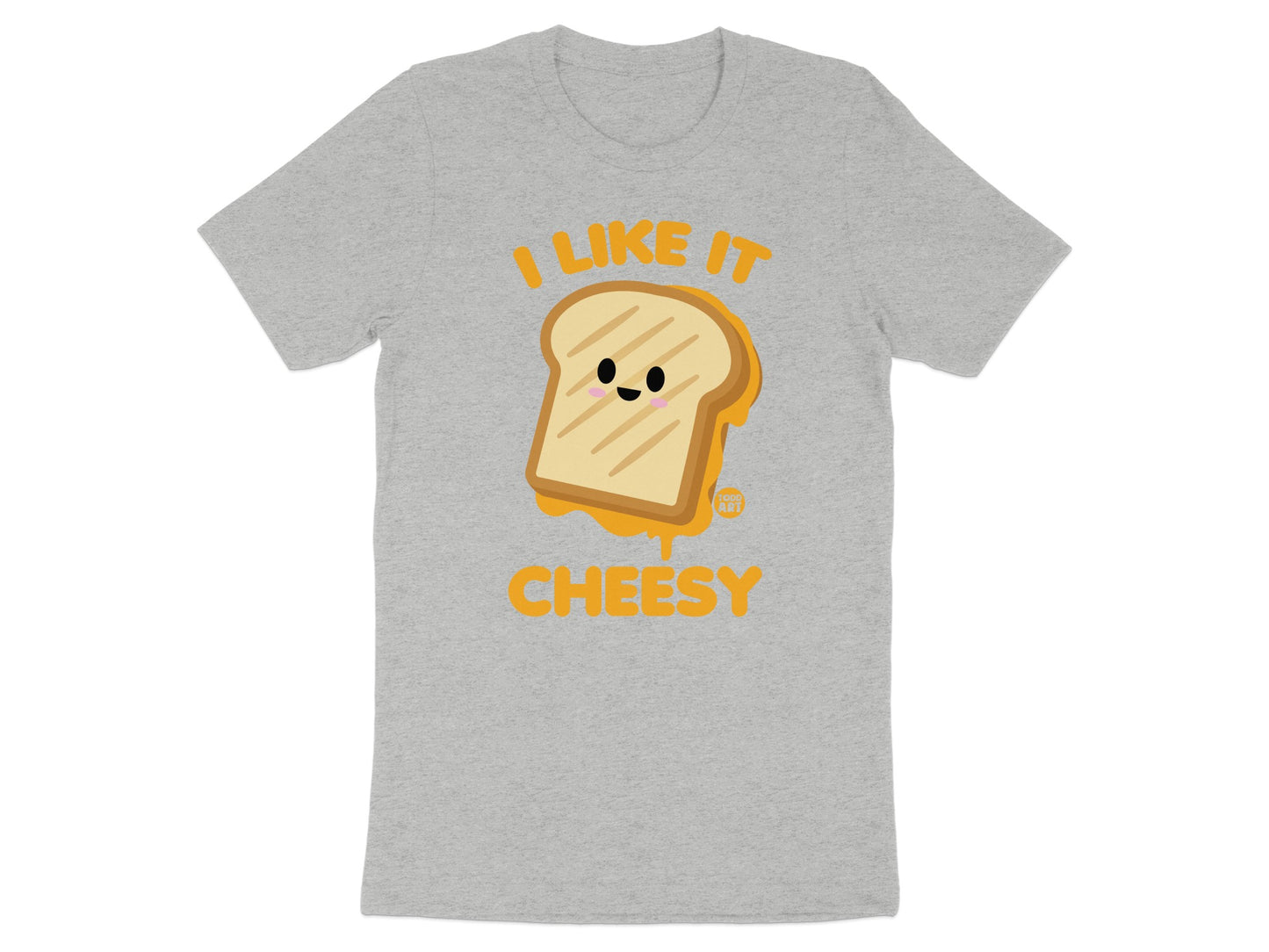 I Like It Cheesy Funny Sandwich Graphic T-Shirt product