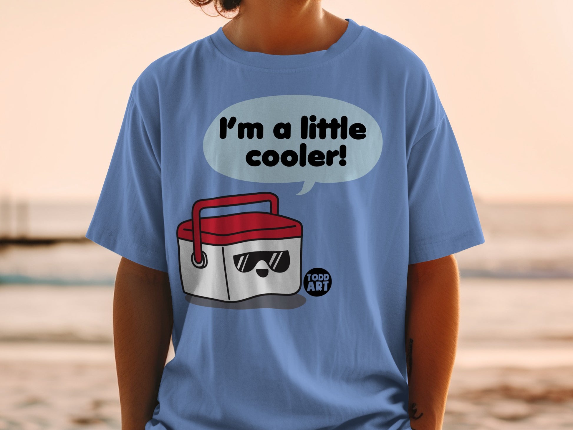 Cool Sunglasses Box I'm a little cooler! product type