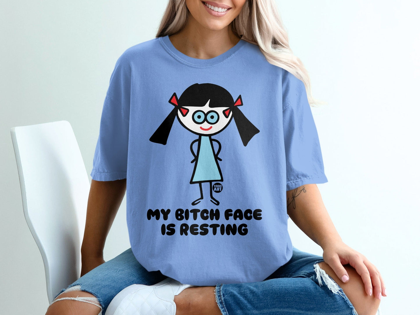 My Bitch Face Is Resting Graphic Tee