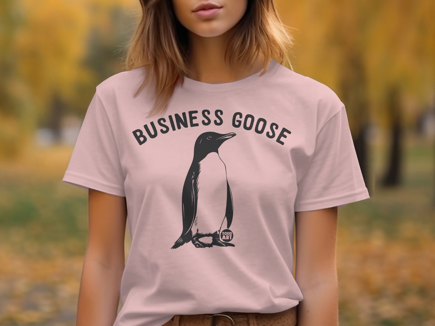 Fun Business Goose Graphic Tee Perfect Gift Idea