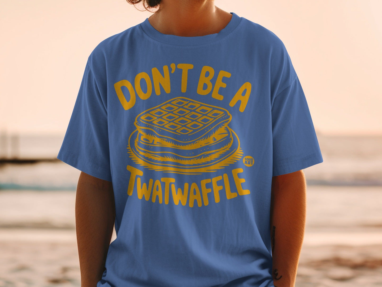Don't Be A Twatwaffle Graphic Tee Shirt Product
