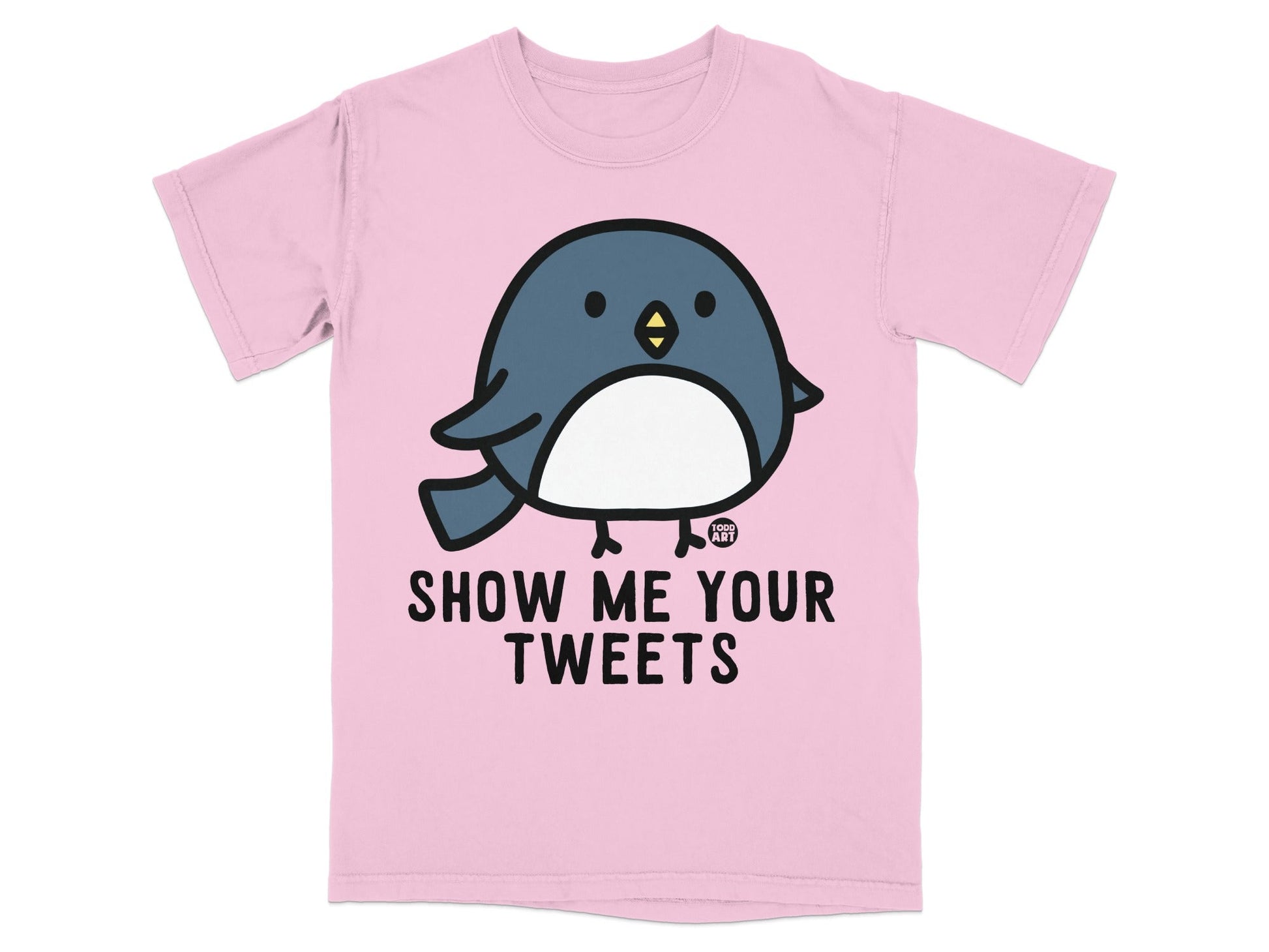 Show Me Your Tweets Cute Bird T-shirt