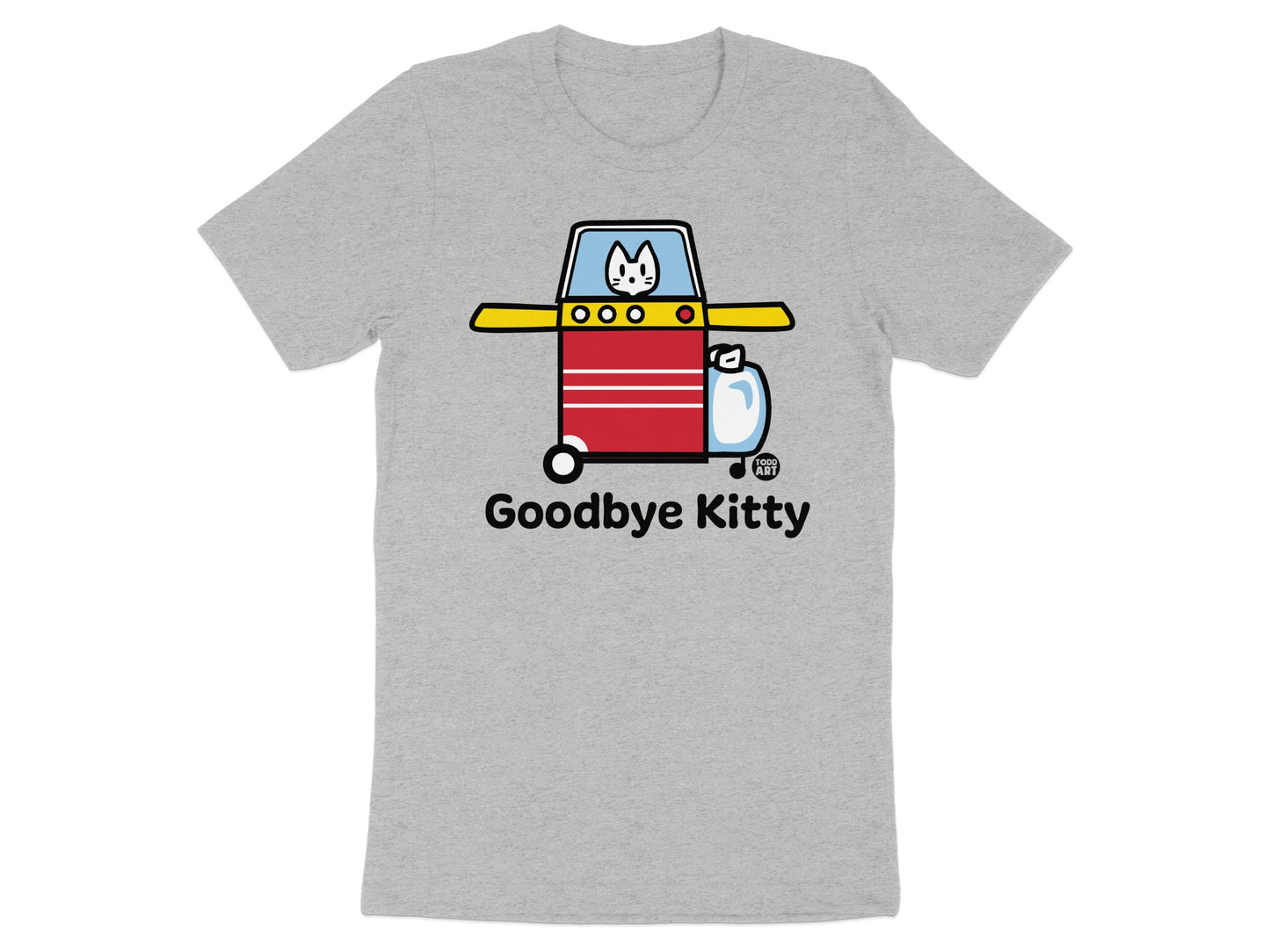 Goodbye Kitty Aviation T-shirt
