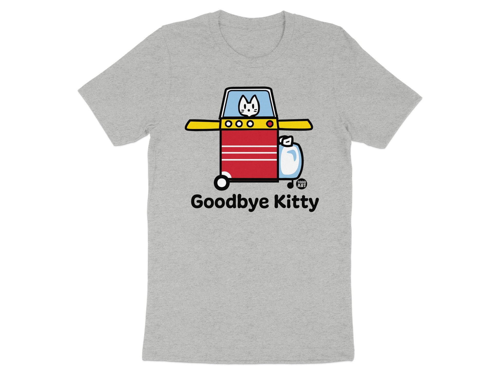 Goodbye Kitty Aviation T-shirt