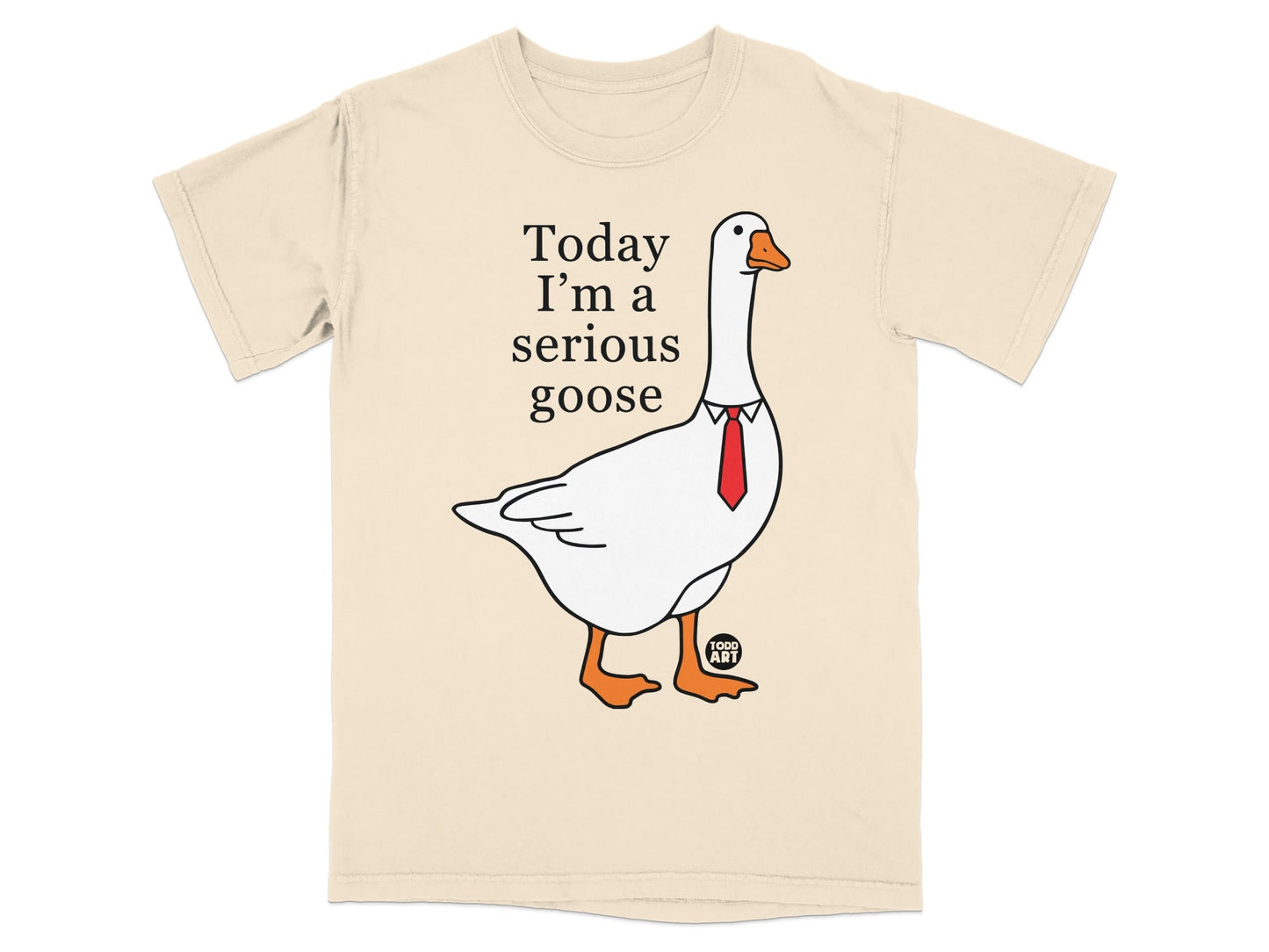 Today I'm a Serious Goose Humorous Graphic T-Shirt