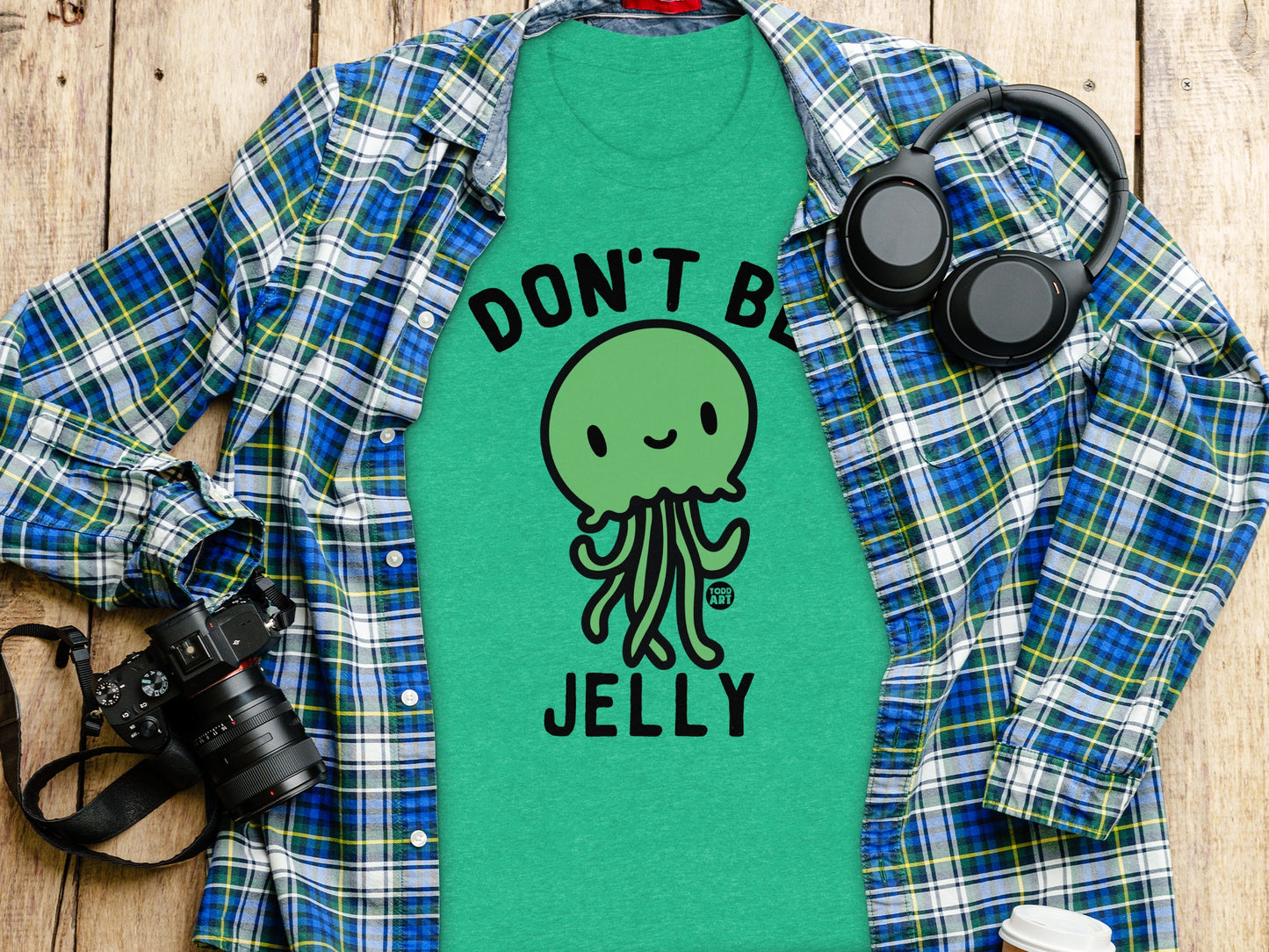 Cute Octopus Don't Be Jelly Graphic T-shirt product