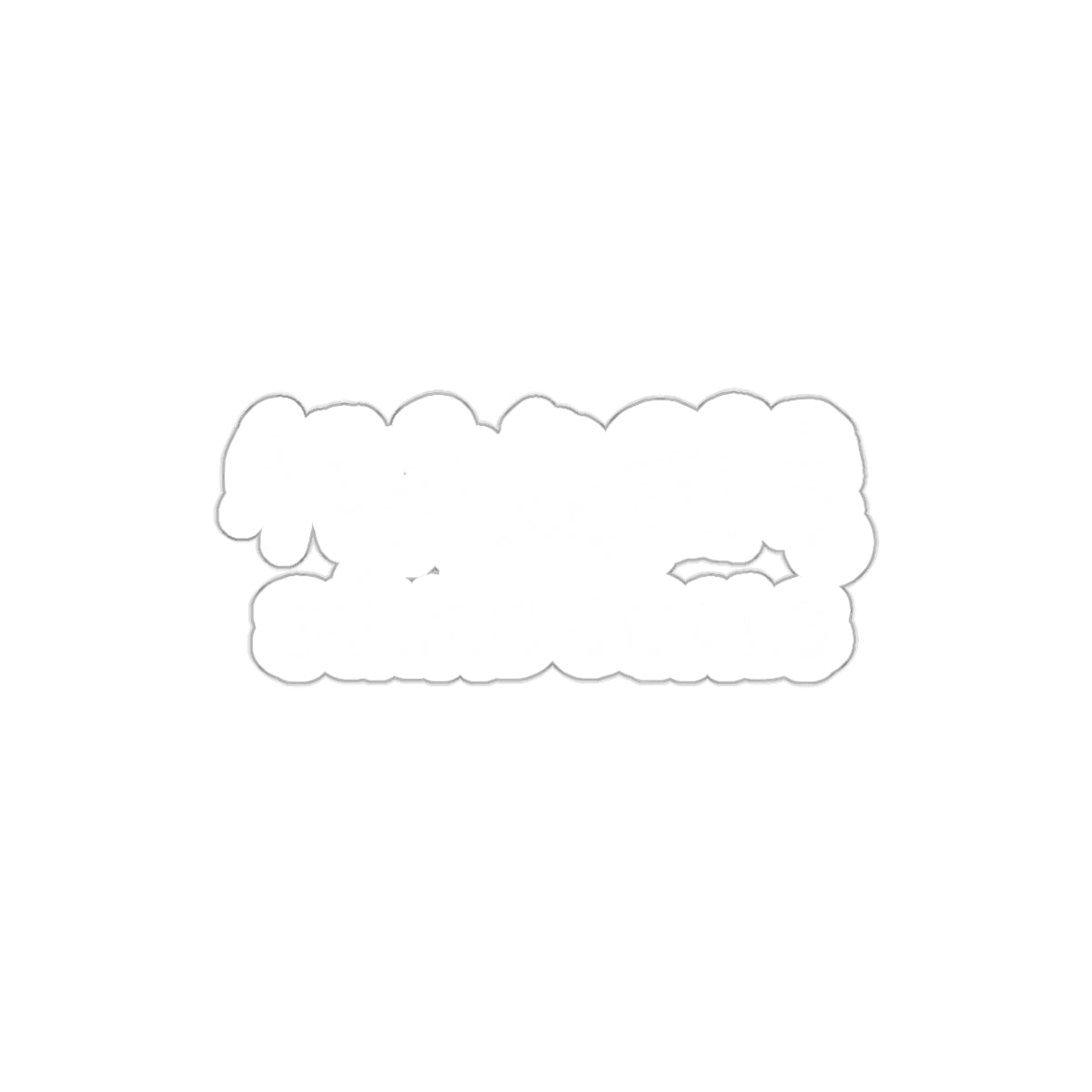 White Customizable 'MAGIC CARD COINS' Sign