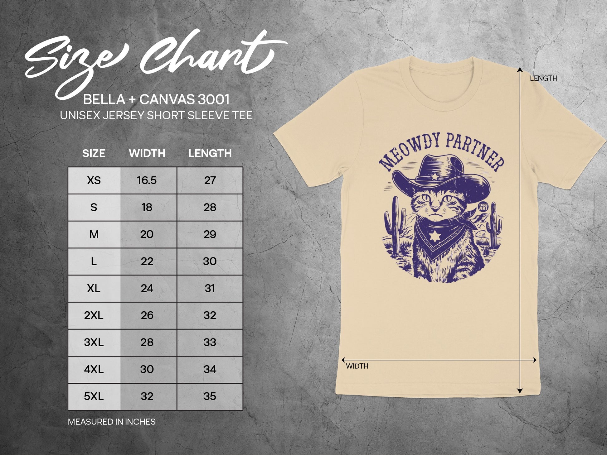 Meowdy Partner Cowboy Cat Graphic Short Sleeve Tee product