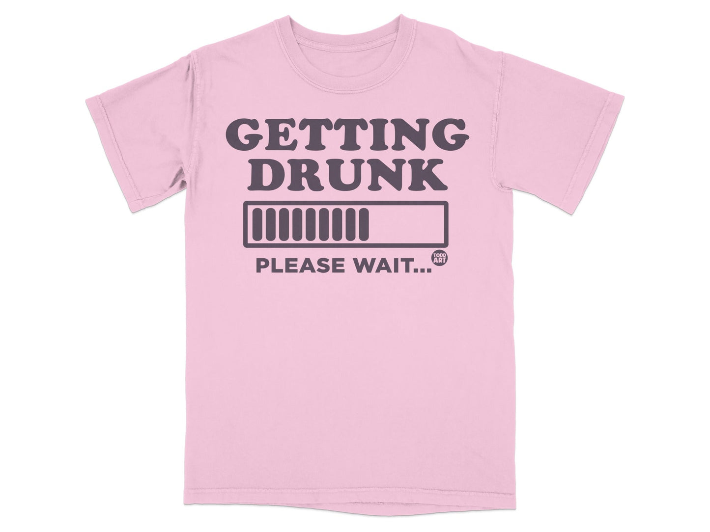 Getting Drunk Please Wait Countdown T-Shirt