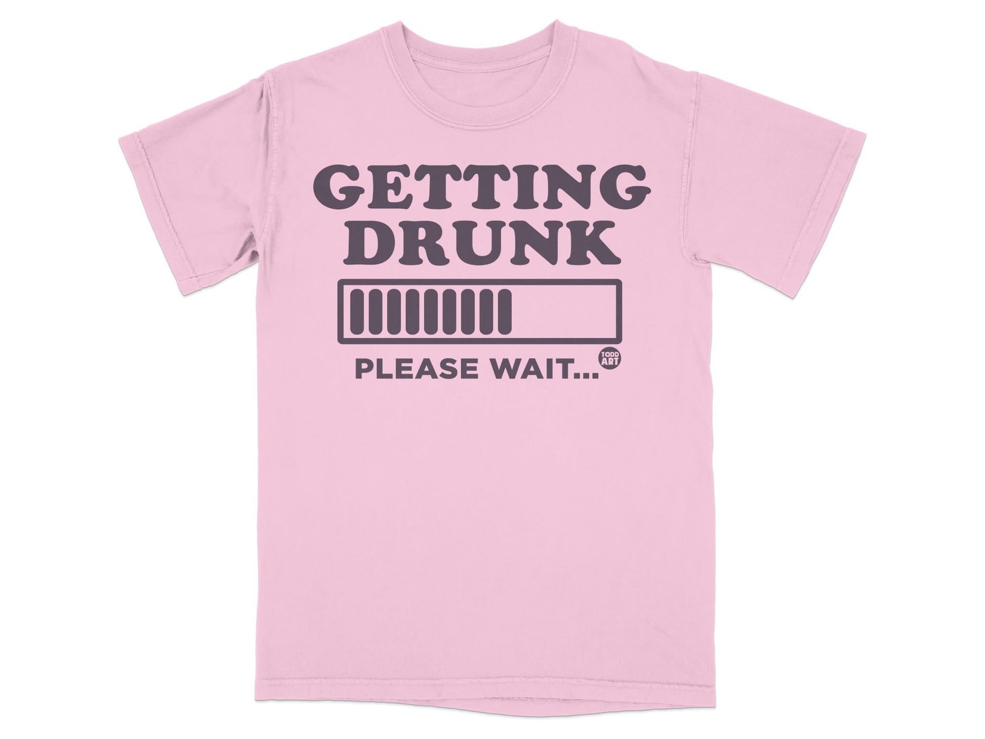 Getting Drunk Please Wait Countdown T-Shirt