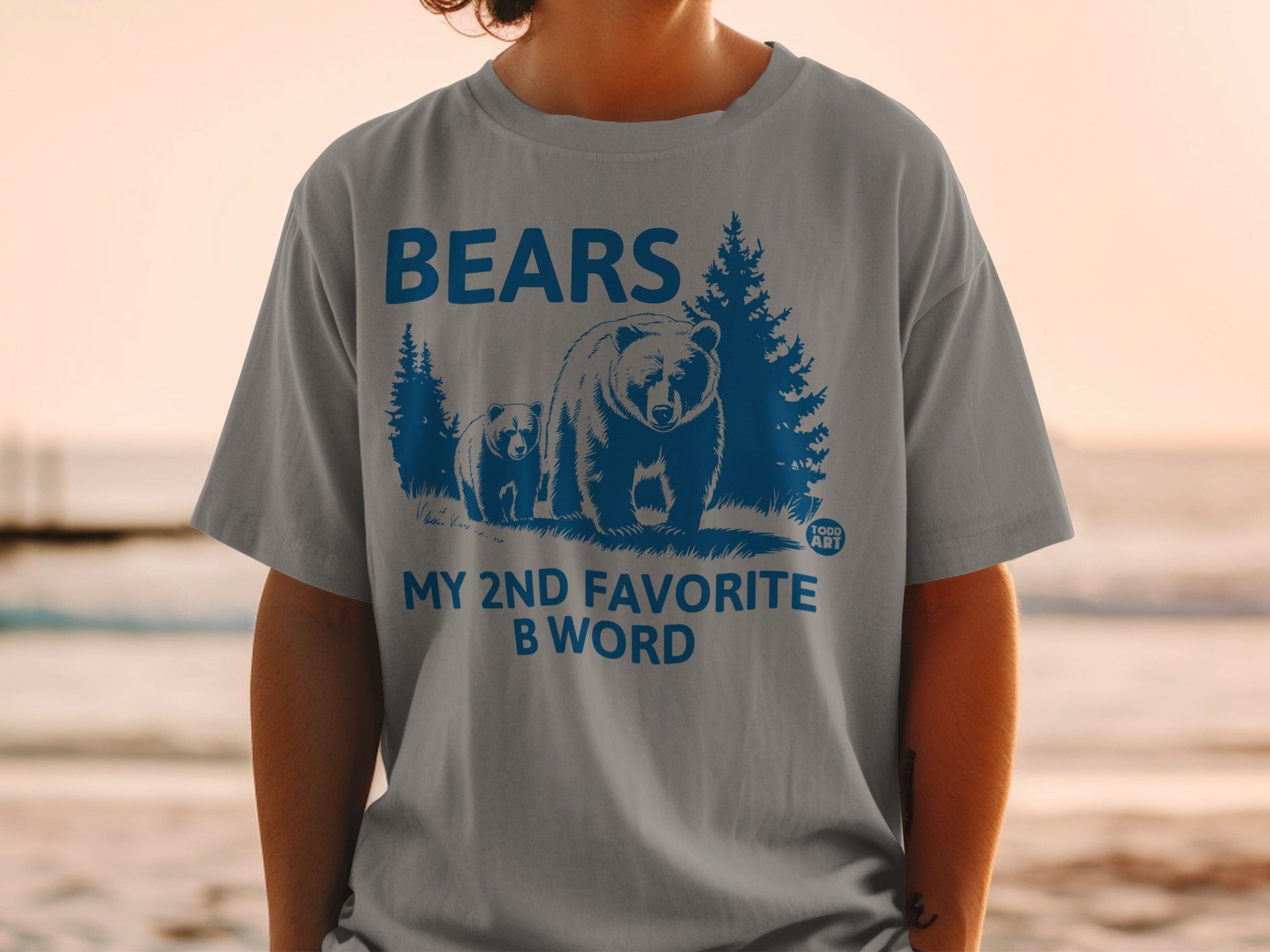 Bears My 2nd Favorite B Word Graphic T-shirt