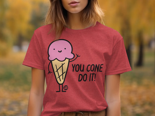 You Cone Do It Ice Cream Motivational Shirt Product
