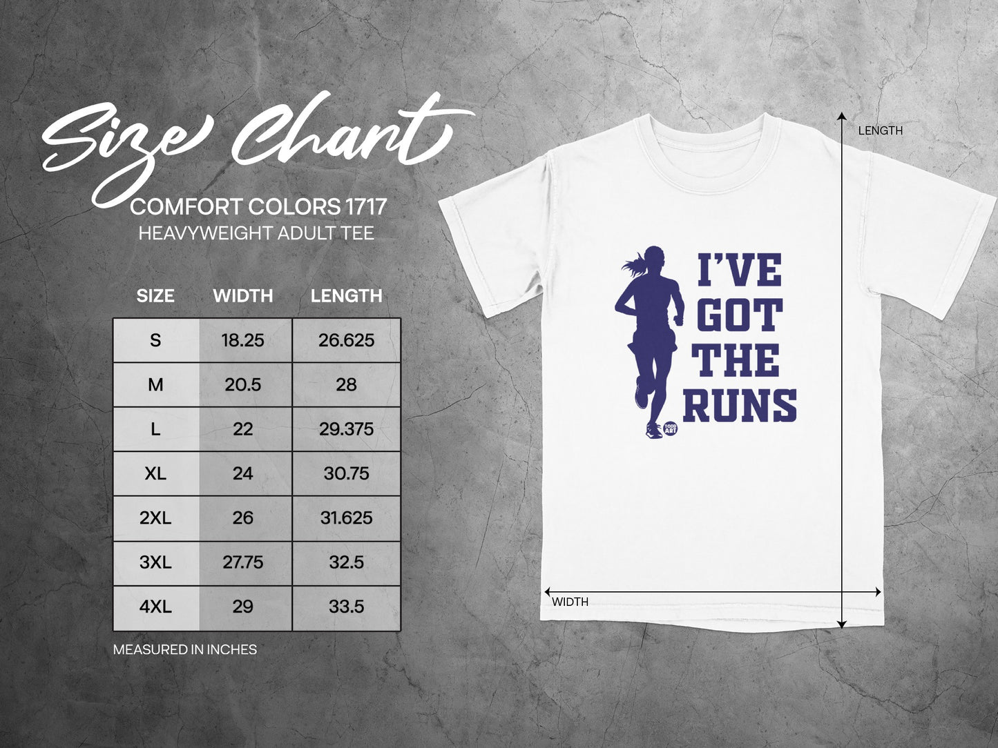 Funny Running I'VE GOT THE RUNS Adult T-shirt product type