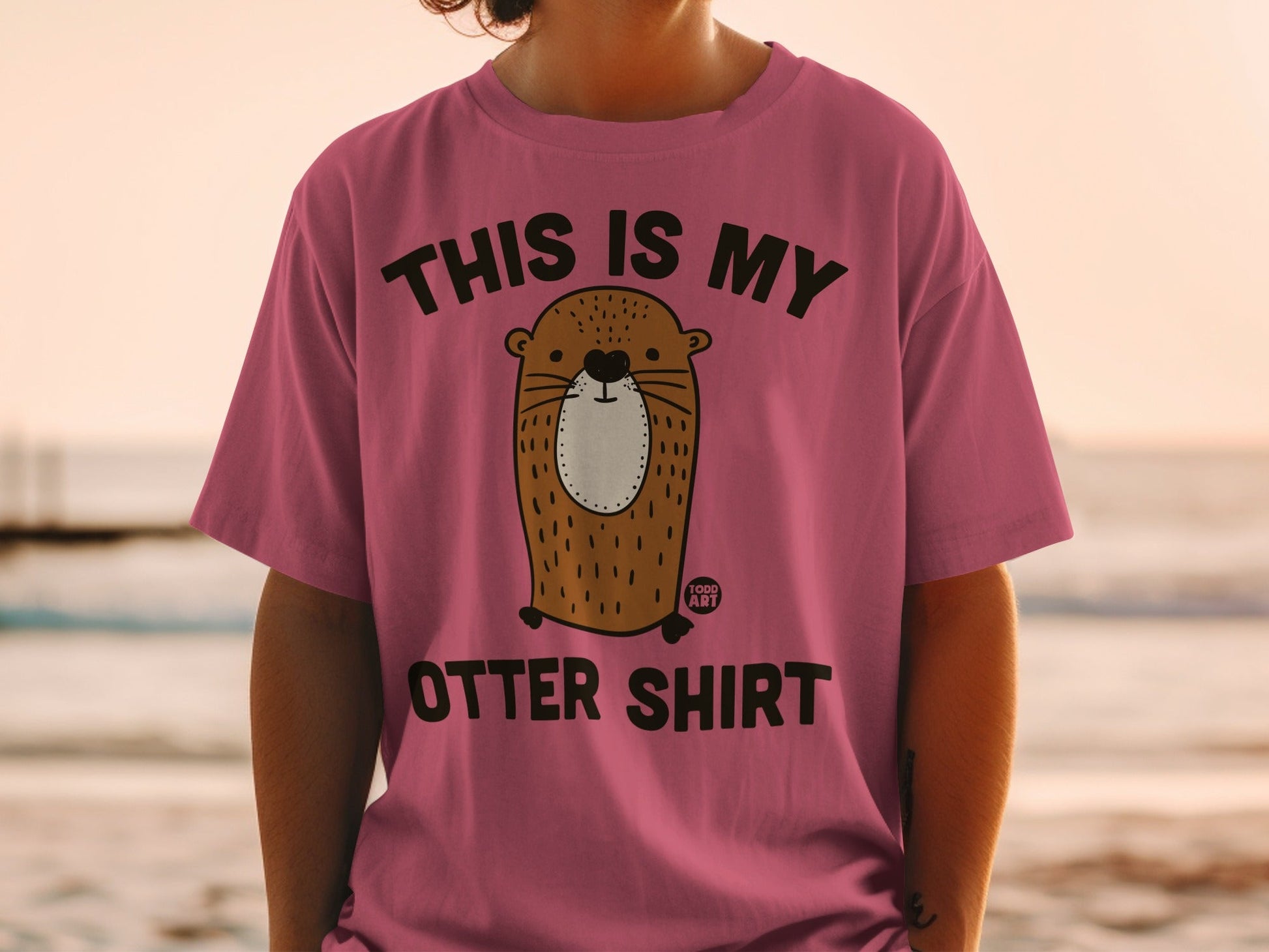 This Is My Otter Shirt Cute Animal Graphic Tee