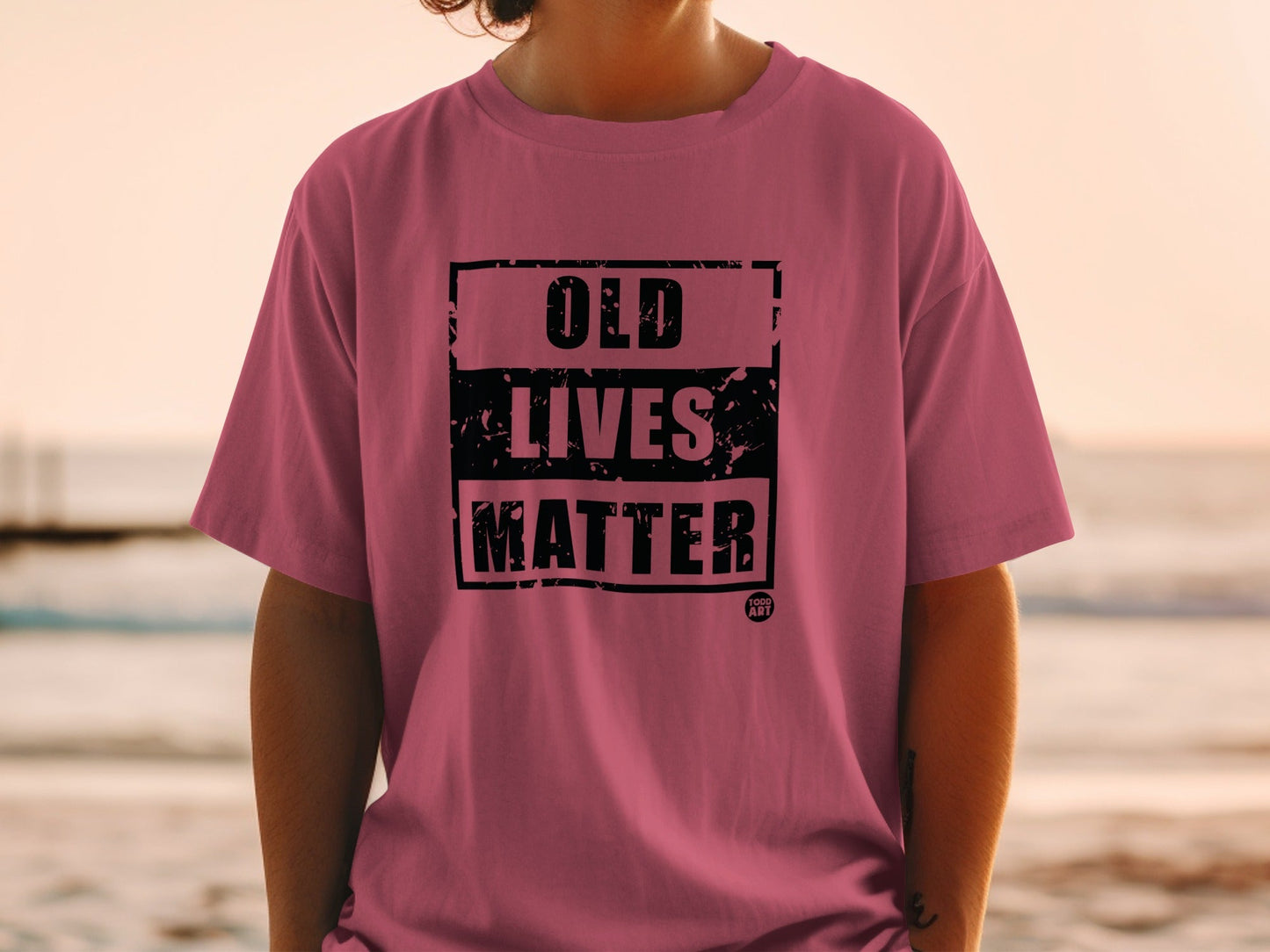 Old Lives Matter Graphic Printed Unisex T-shirt