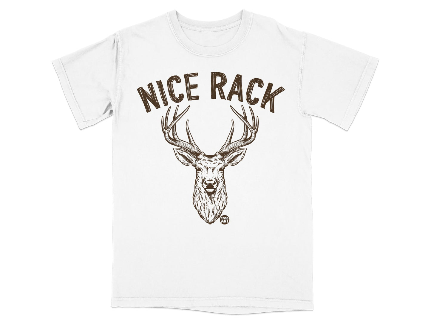 Nice Rack Deer Graphic Art T-Shirt Product