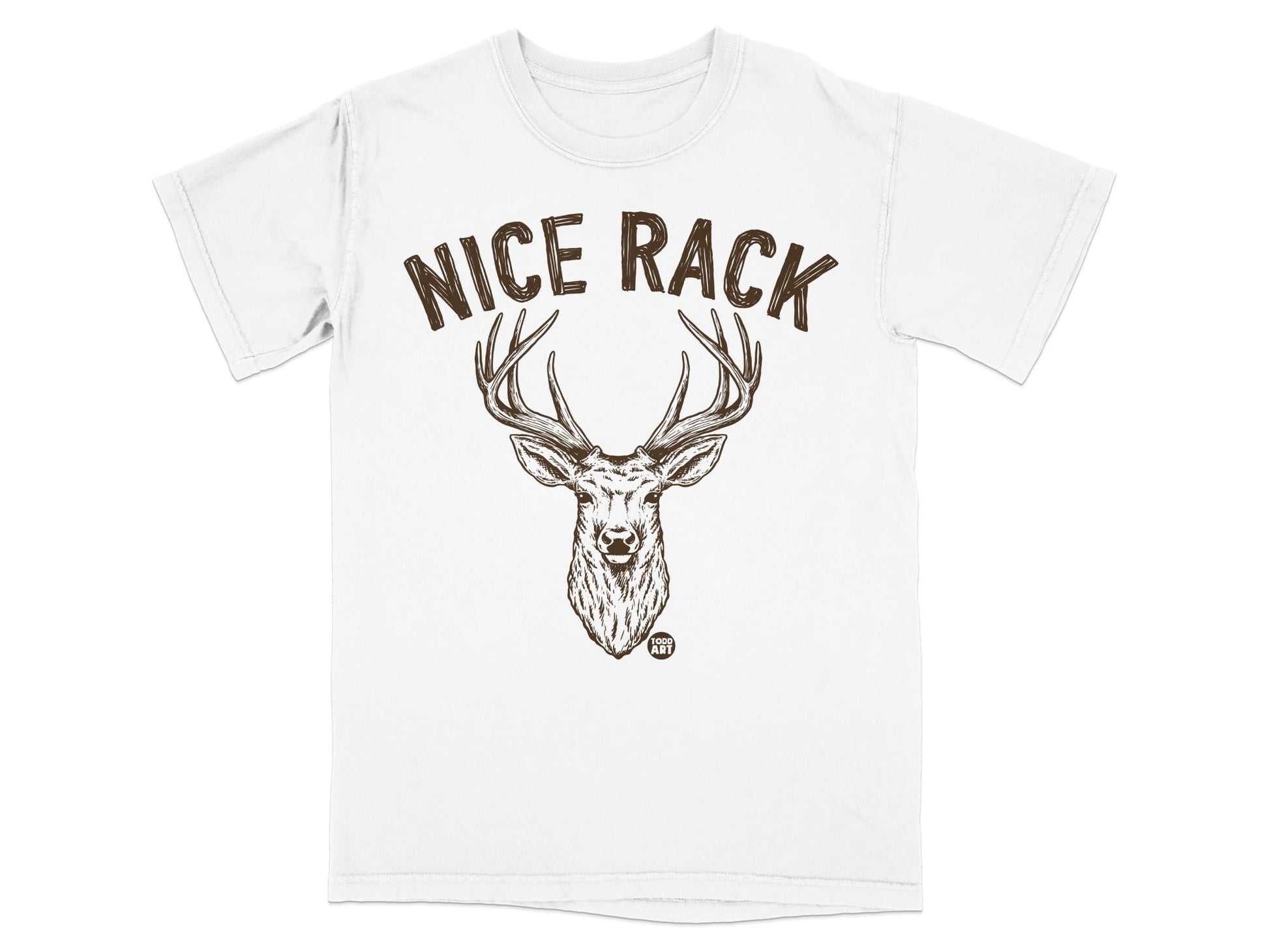 Nice Rack Deer Graphic Art T-Shirt Product