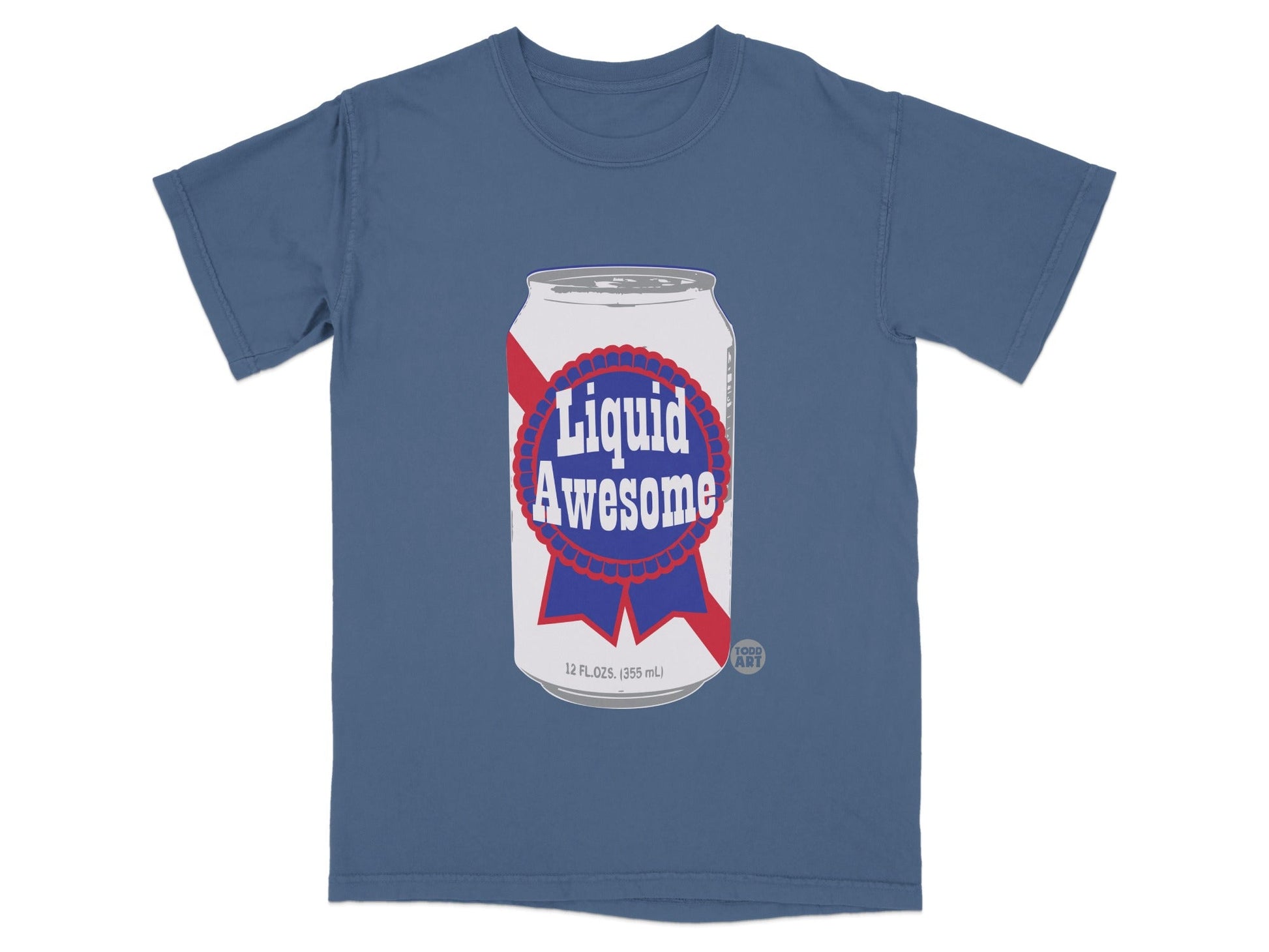 Liquid Awesome Beer Can Graphic T-Shirt Product
