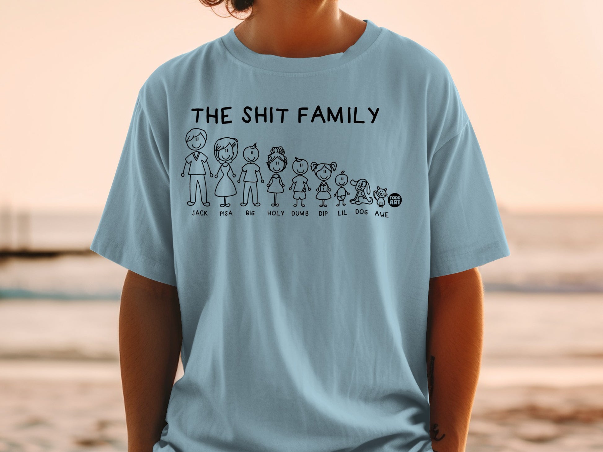 THE SHIT FAMILY JACK PISA BIG HOLY DUMB DIP LIL product type