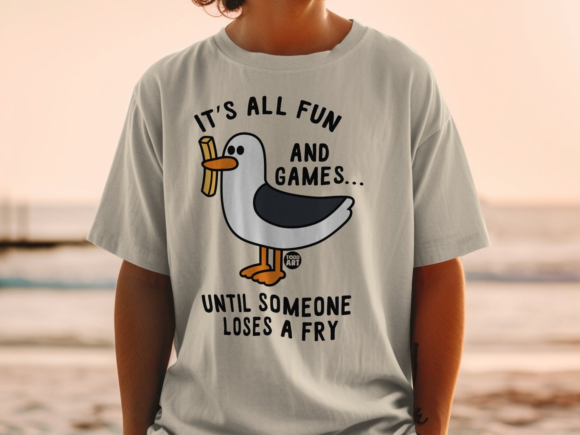 It's All Fun And Games Until Someone Loses A Fry Shirt