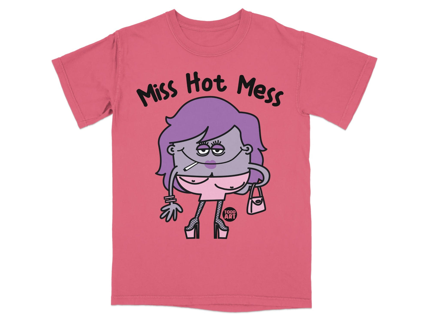 Miss Hot Mess Graphic T-Shirt for Fun Look