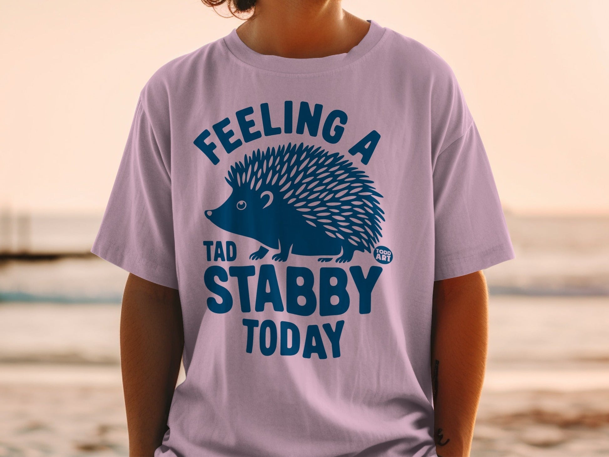Feeling A Tad Stabby Today Graphic T-Shirt