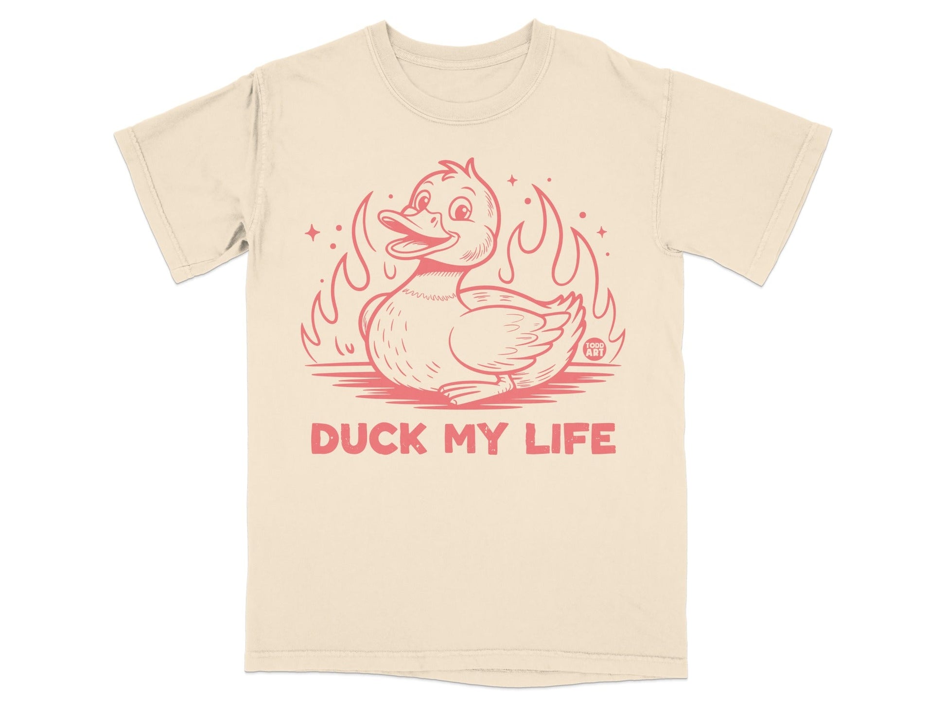 Duck My Life Funny and Unique Graphic T-Shirt