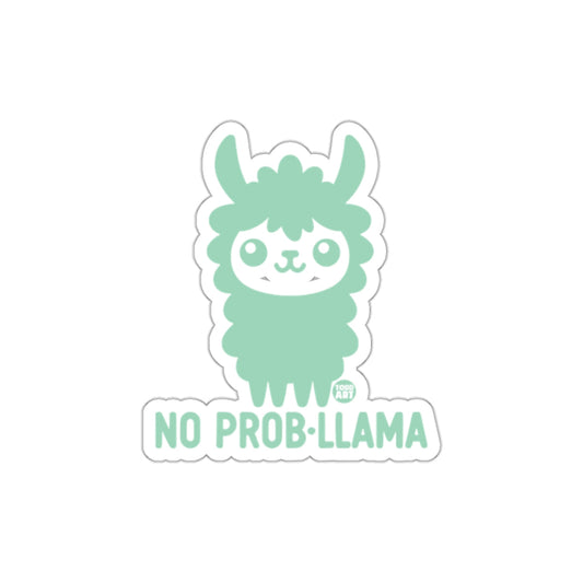 Adorable No Prob-Llama Sticker Perfect for Decorating