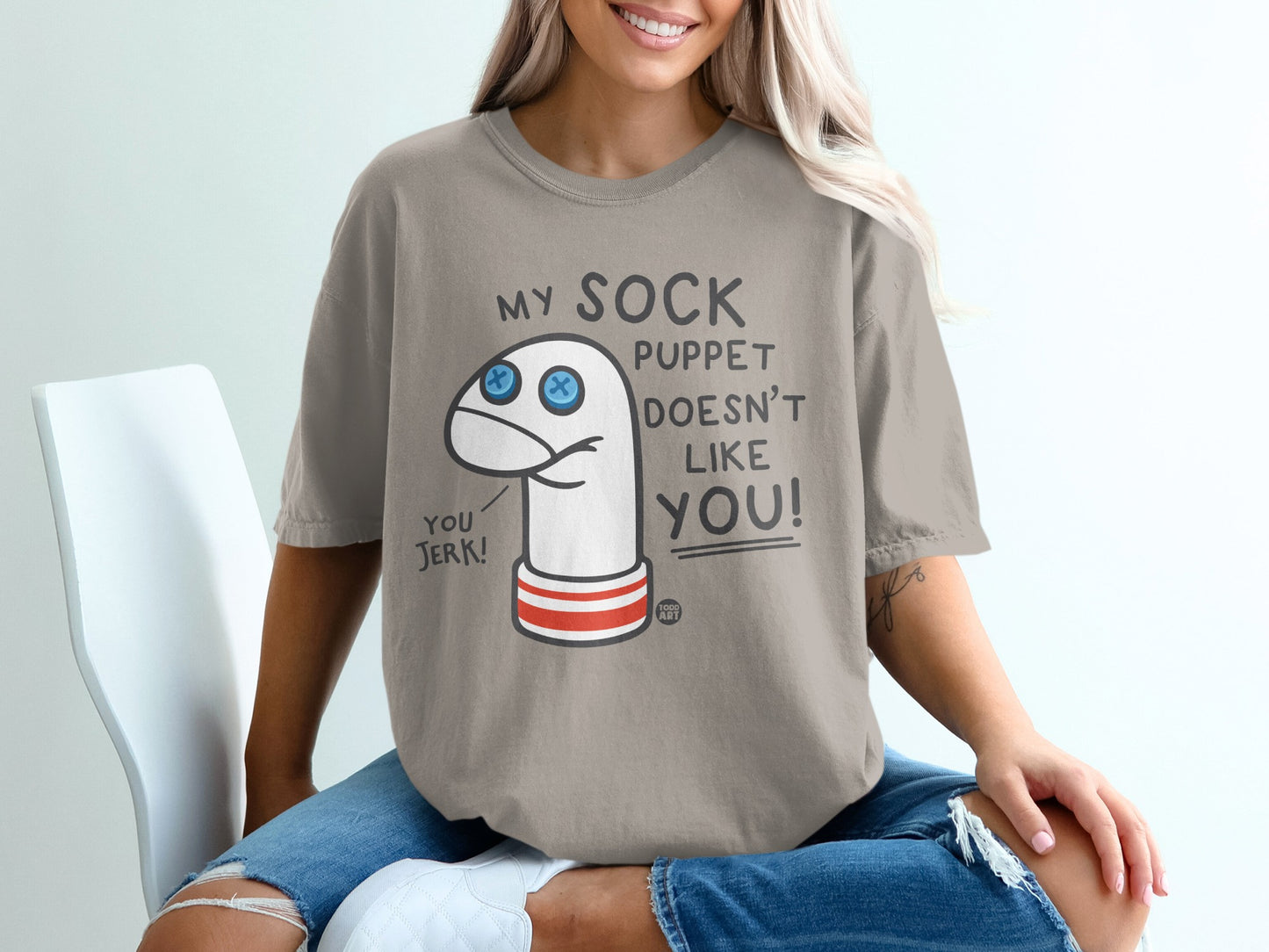 My Sock Puppet Doesn't Like You! You Jerk! product type
