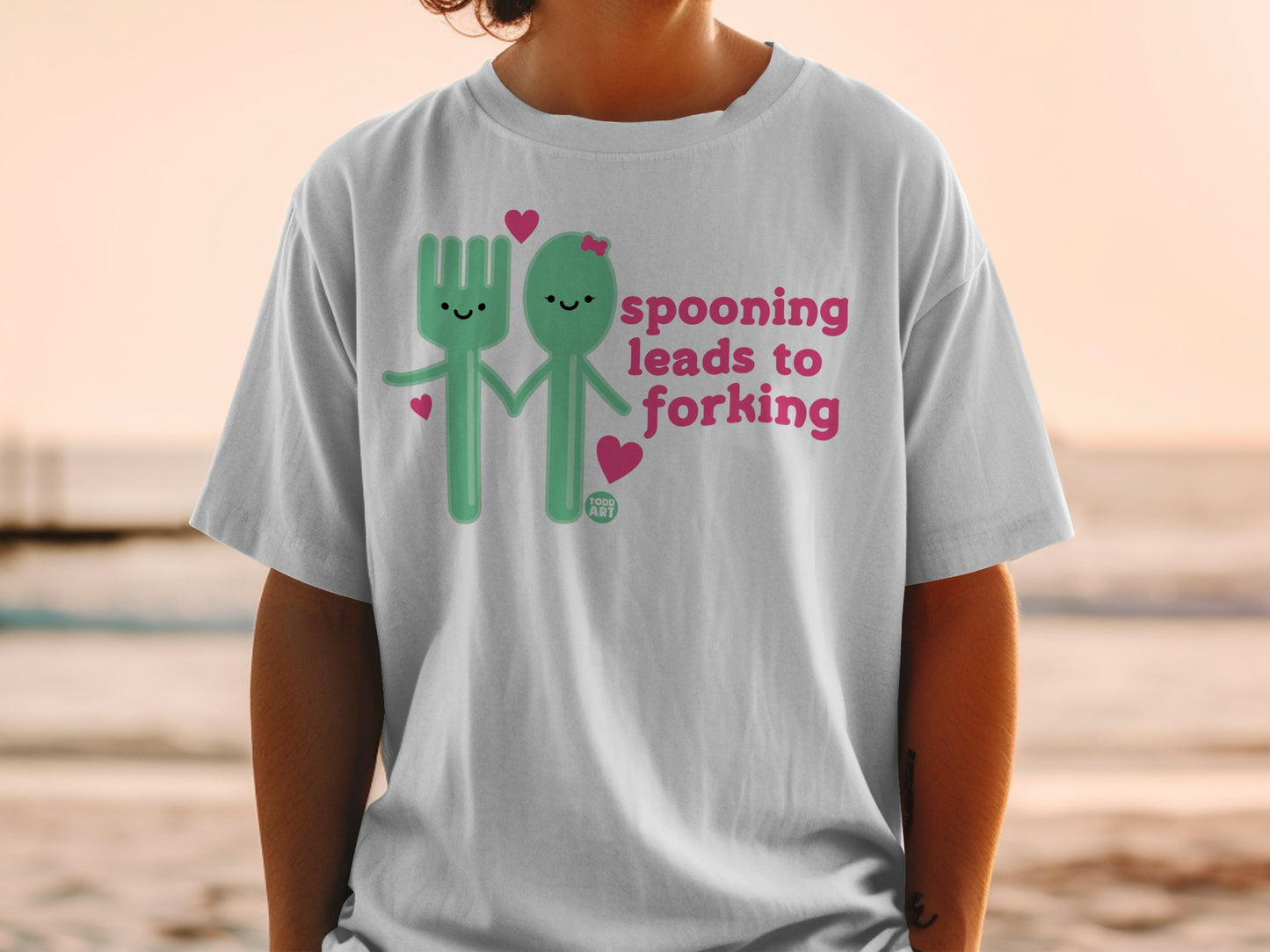 Spoon Fork Hearts Spooning leads to Forking product type