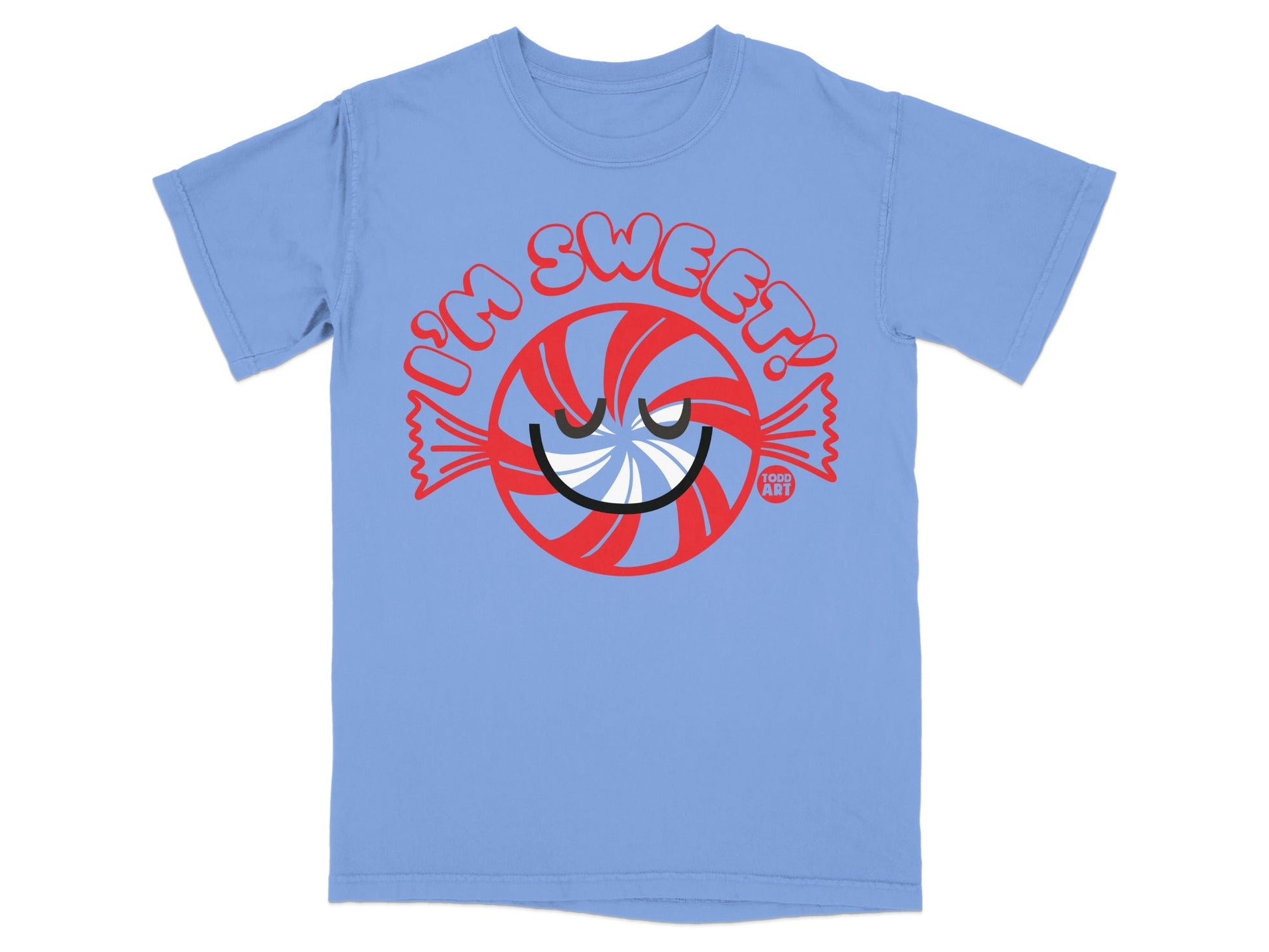 I'm Sweet! Cute Candy Graphic Tee Shirt Product
