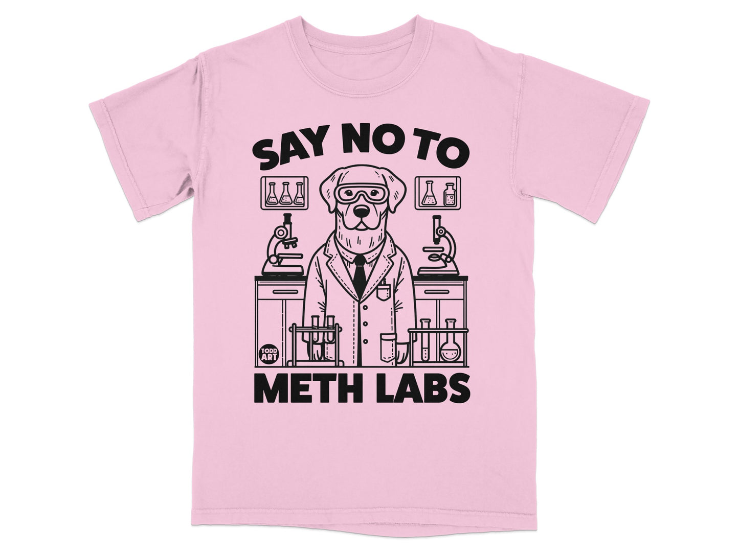 Say No To Meth Labs Funny Science T-shirt