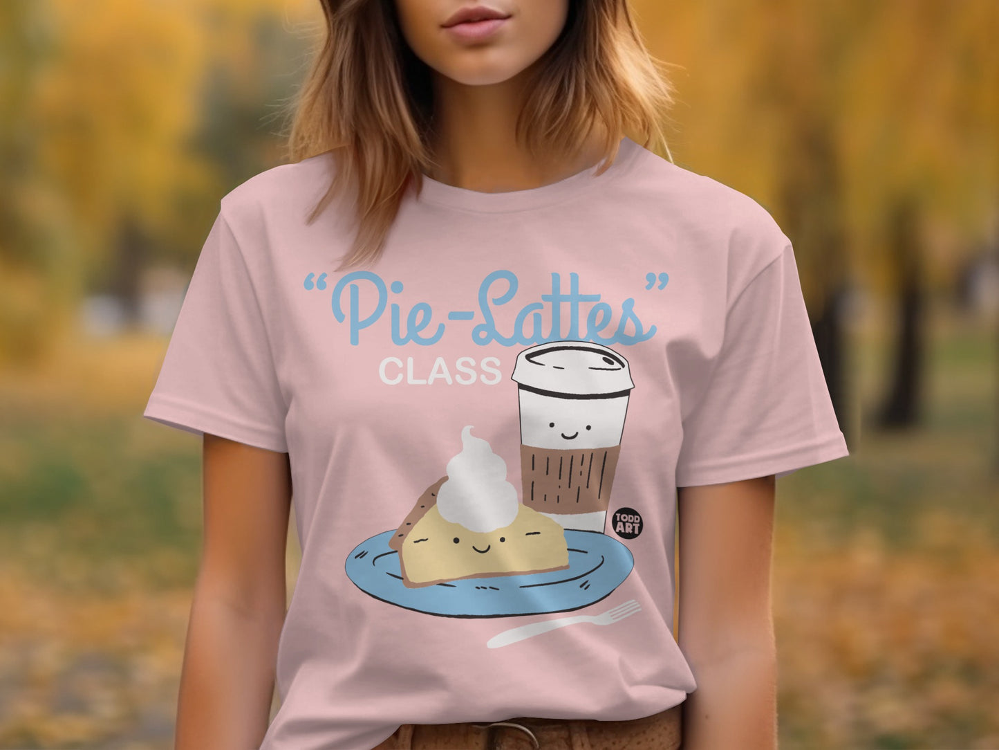 Cute Pie-Lattes Class Graphic Shirt product