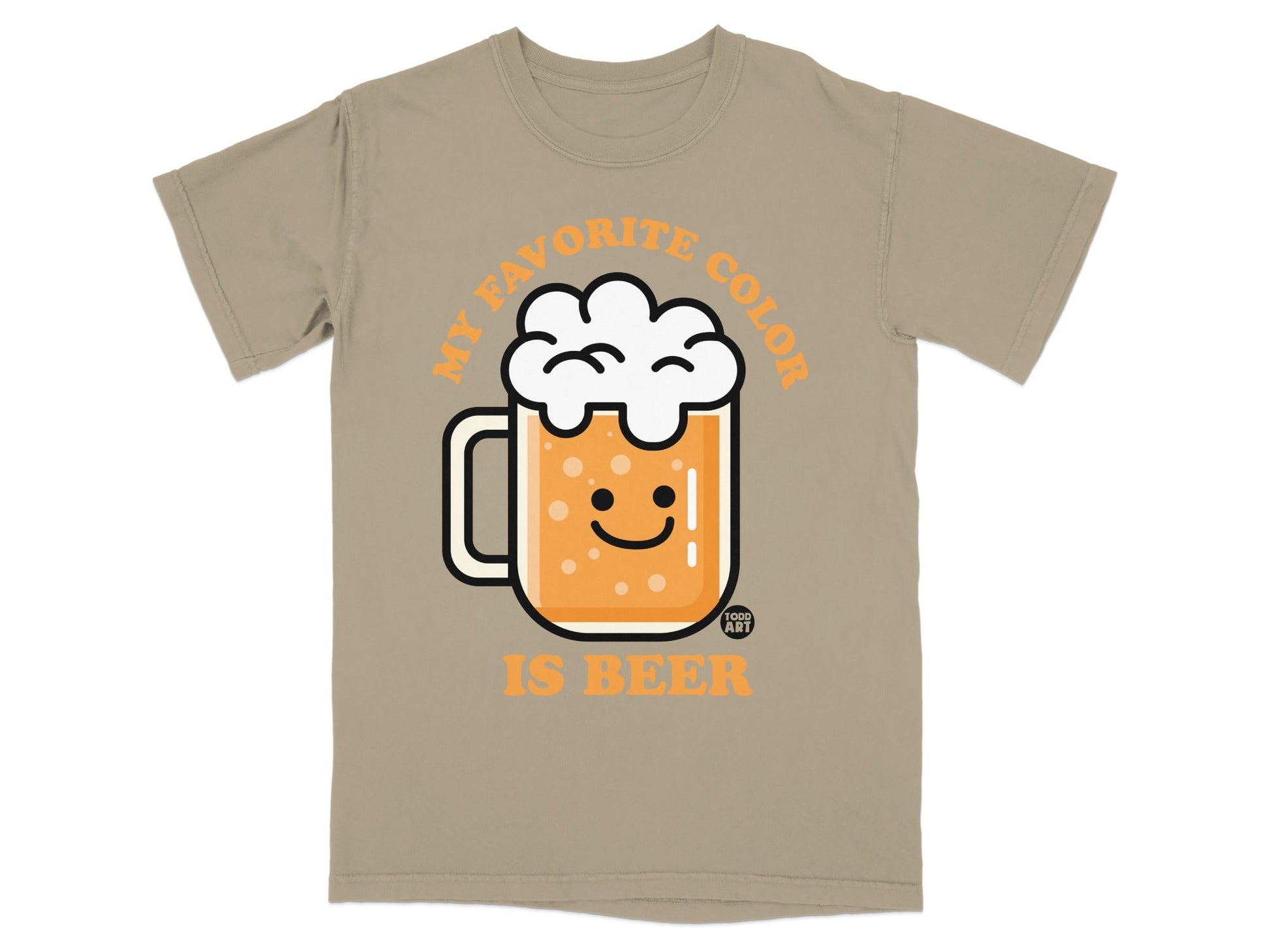 My Favorite Color is Beer Graphic Shirt