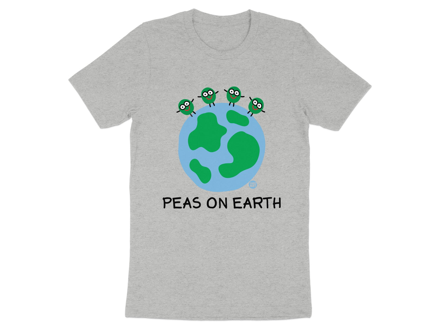 Funny Peas on Earth Graphic Printed T-shirt