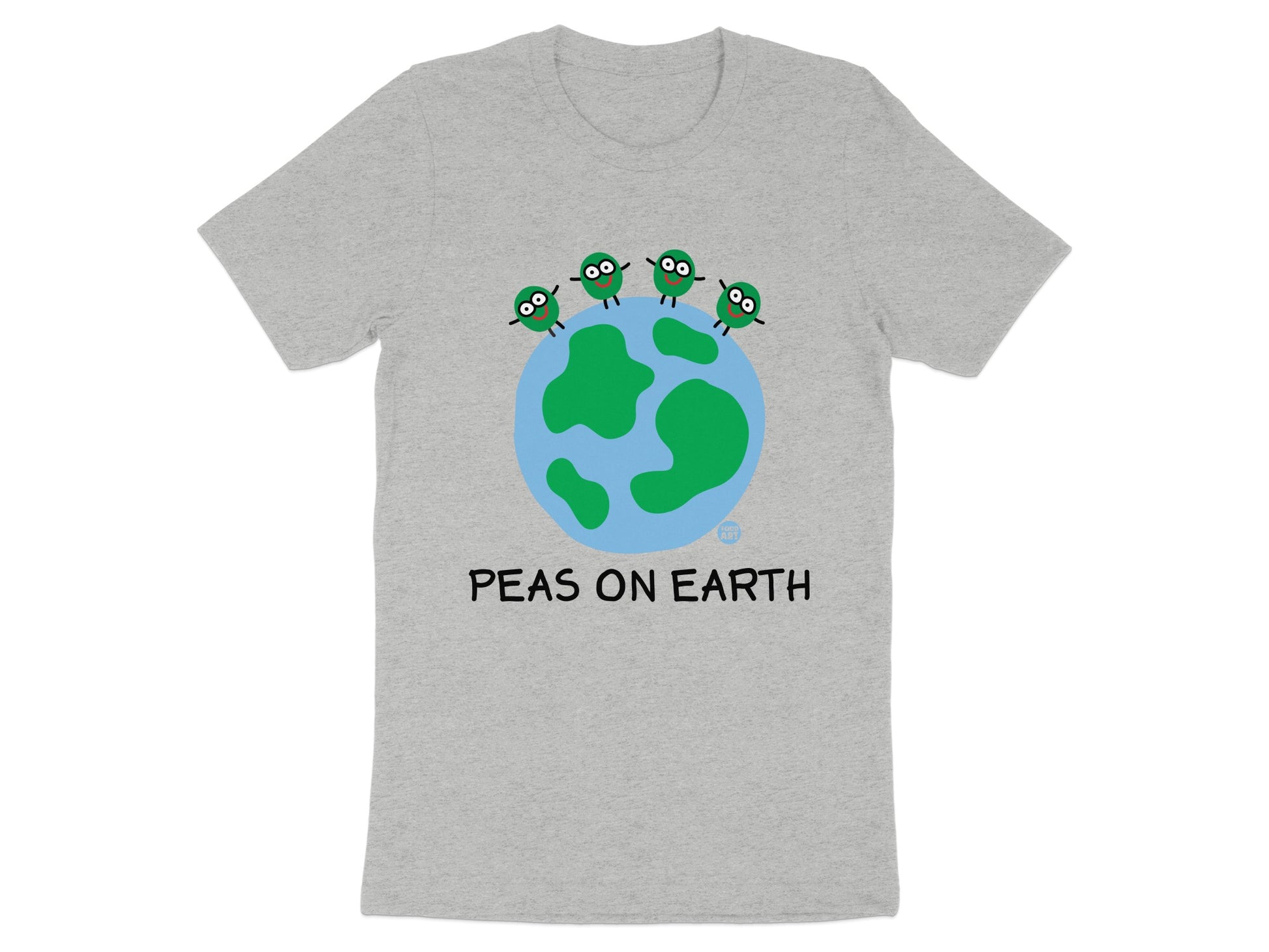 Funny Peas on Earth Graphic Printed T-shirt