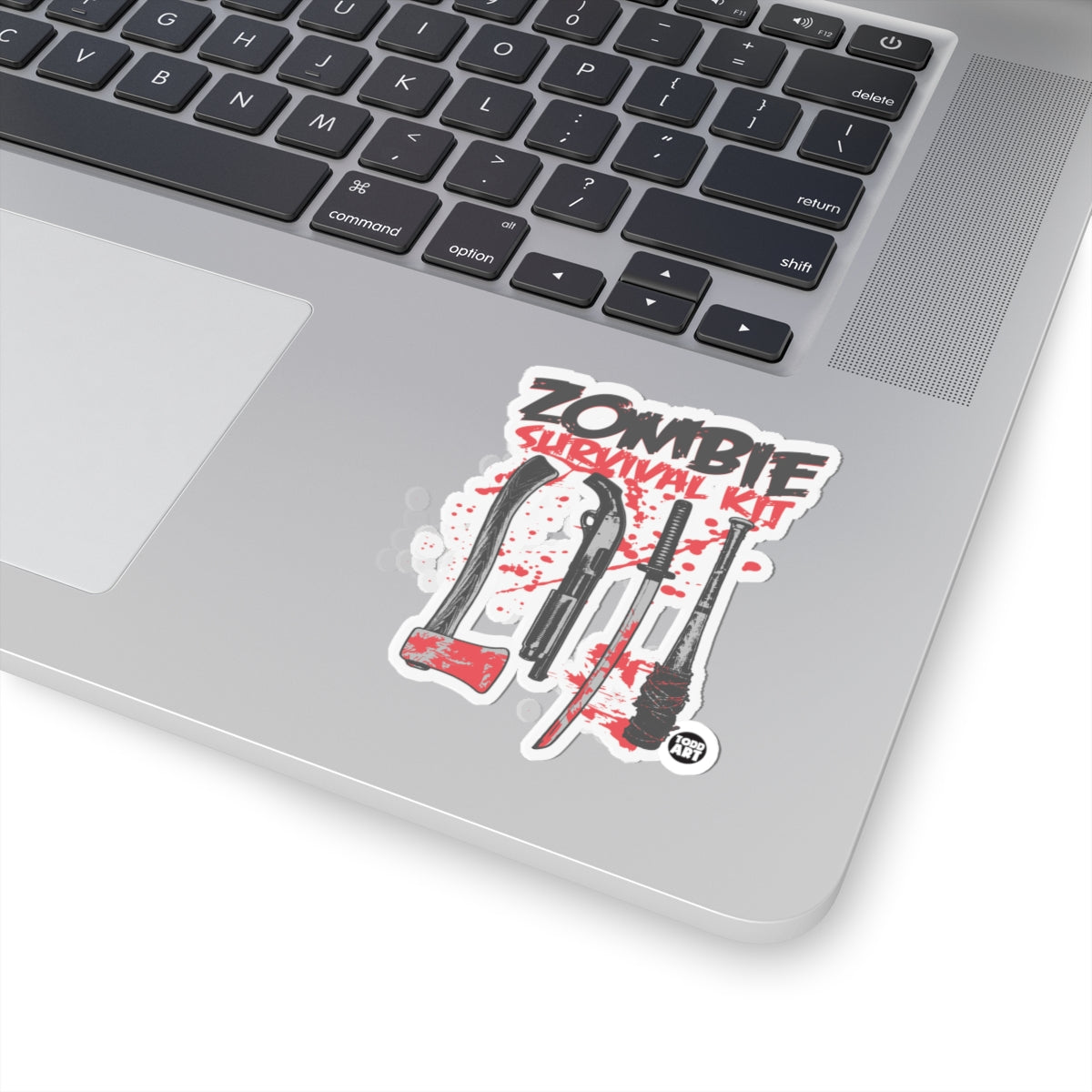 Zombie Survival KitTodd Art Sticker