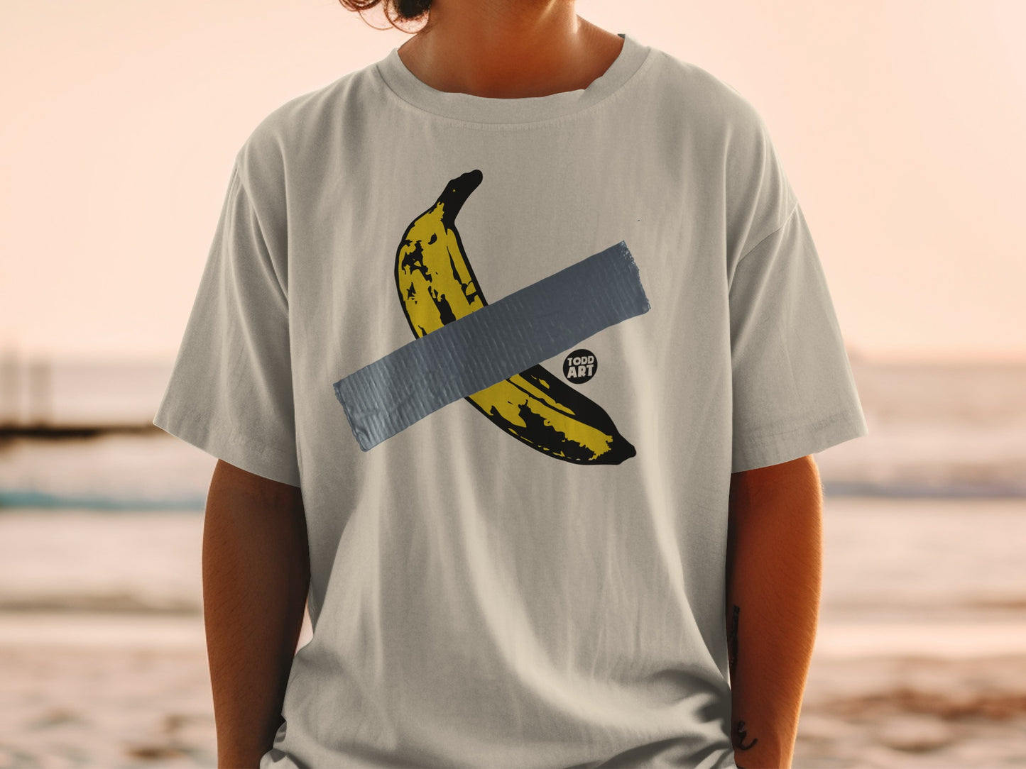 Todd Art Banana Duct Tape Pop Art Creation product type