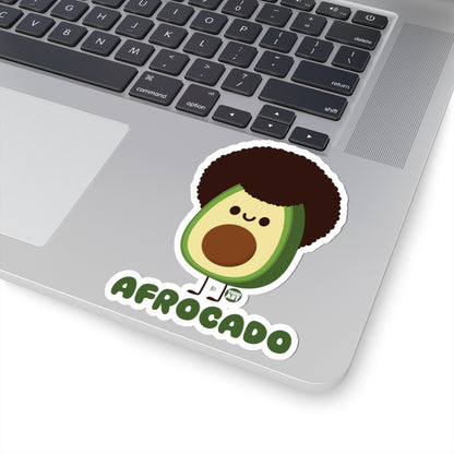 Afrocado Todd Art Sticker