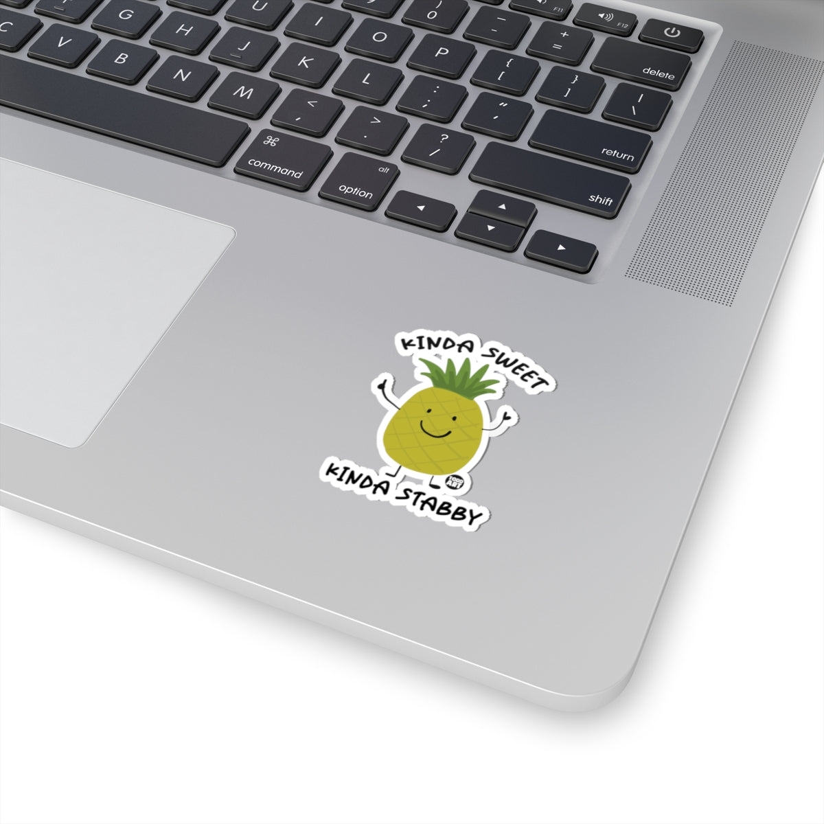 Stabby PineappleTodd Art Sticker