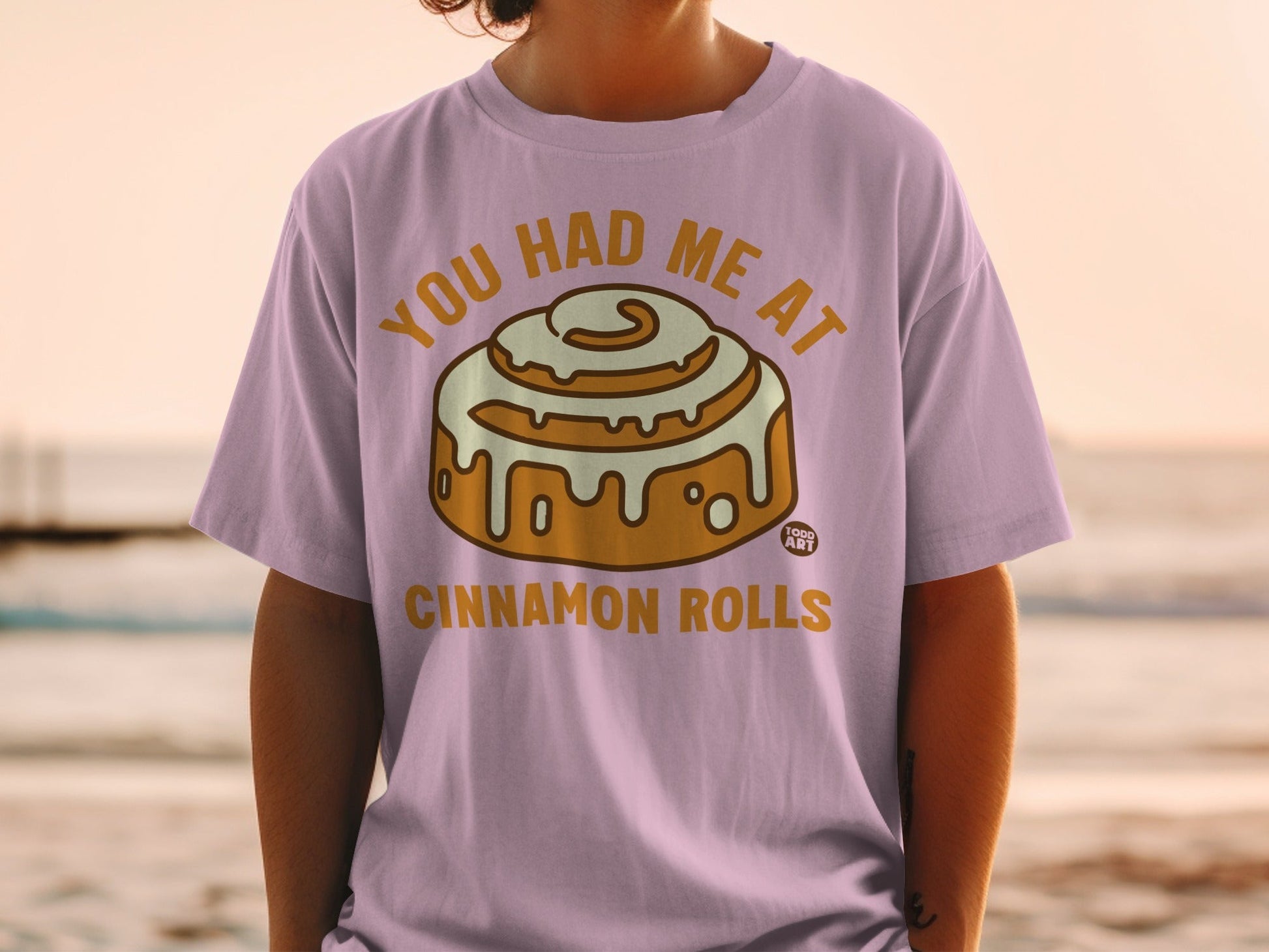 You Had Me At Cinnamon Rolls Graphic Shirt Product