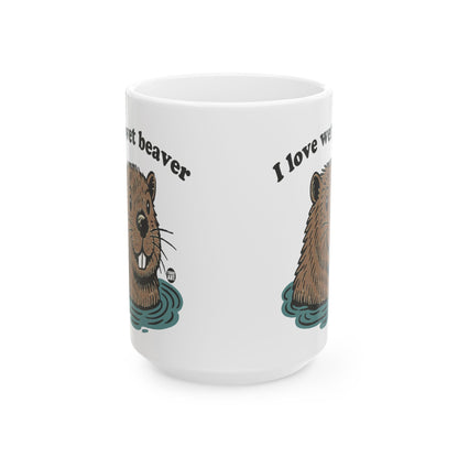 Beaver bliss Todd Art Mug