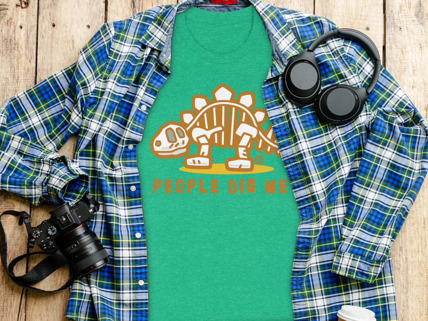 People Dig Me Dinosaur Graphic Tee product
