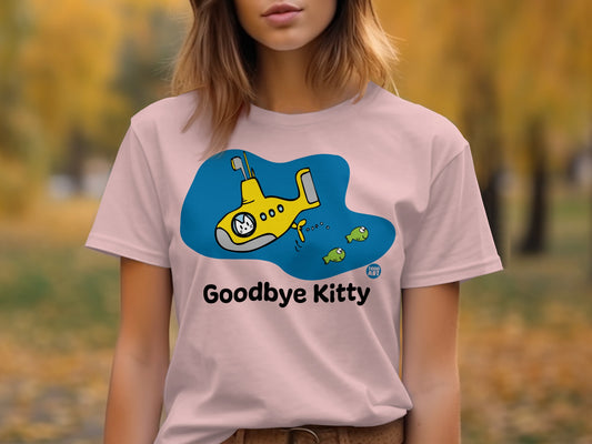 Goodbye Kitty Yellow Submarine Graphic Tee