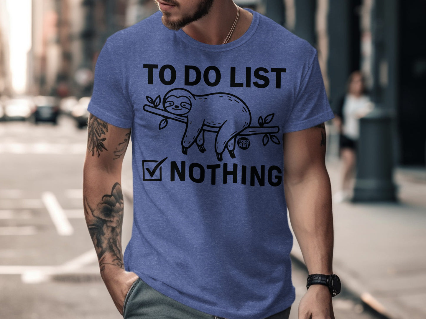 To Do List Nothing Funny Graphic T-Shirt