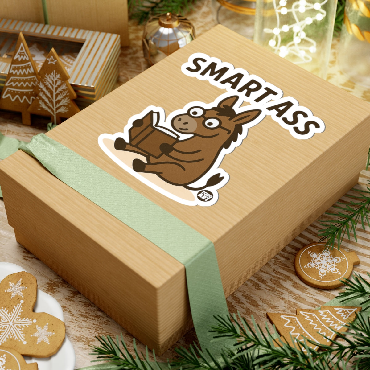 Smart AssTodd Art Sticker